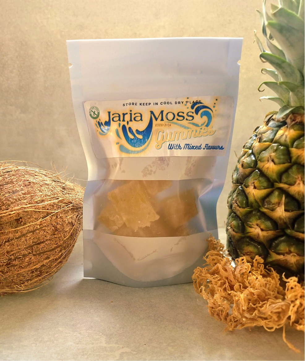 Tutti Fruitti Infused Sea Moss Gummies (Pineapple & Coconut Flavour)